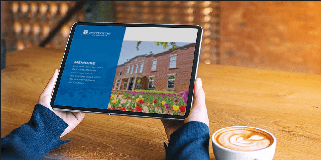 Consultations prébudgétaires du budget 2023-2024 du gouvernement du Québec : Terrebonne présente ses demandes